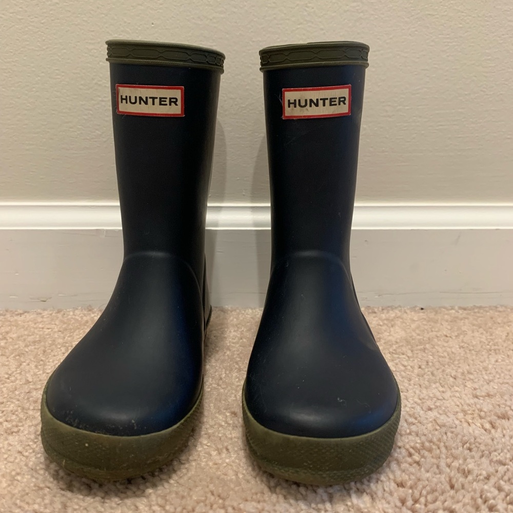 Toddler boys Hunter rain boots